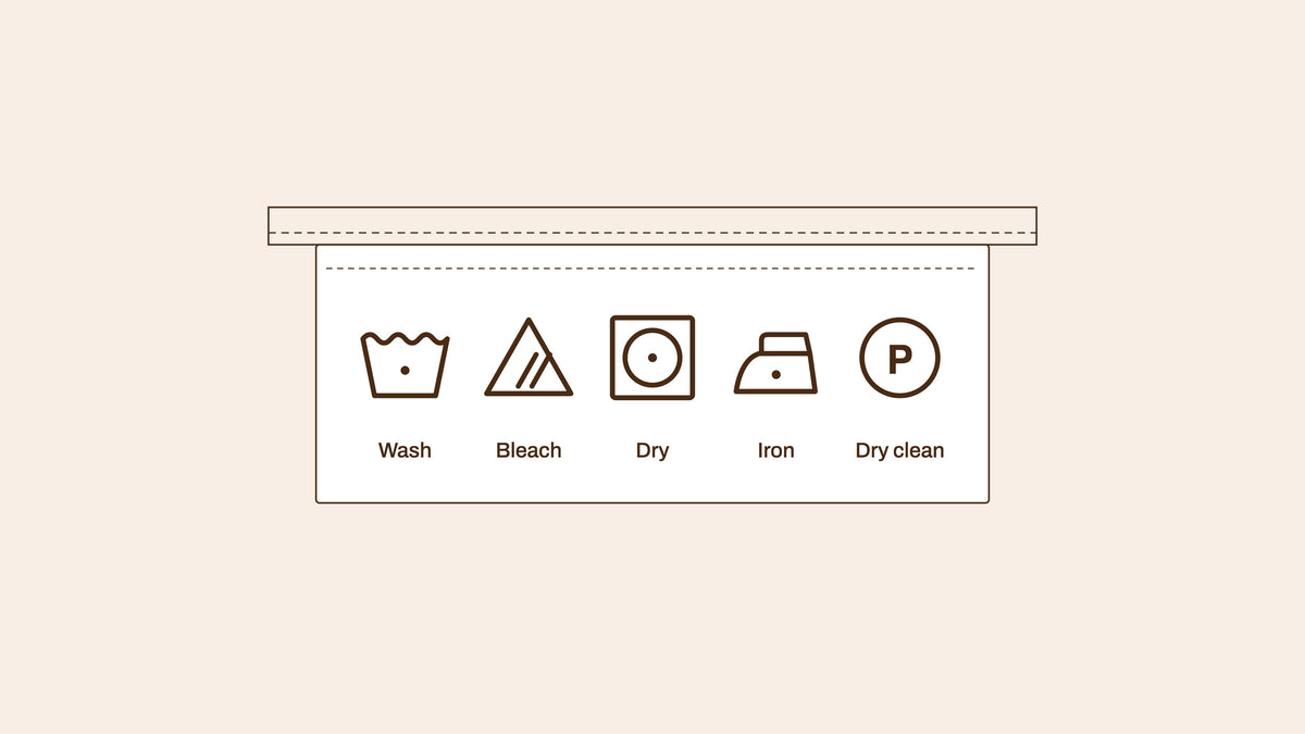 Care Label Symbols, Explained