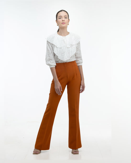 Blouse 15-5670 in Blanco, front