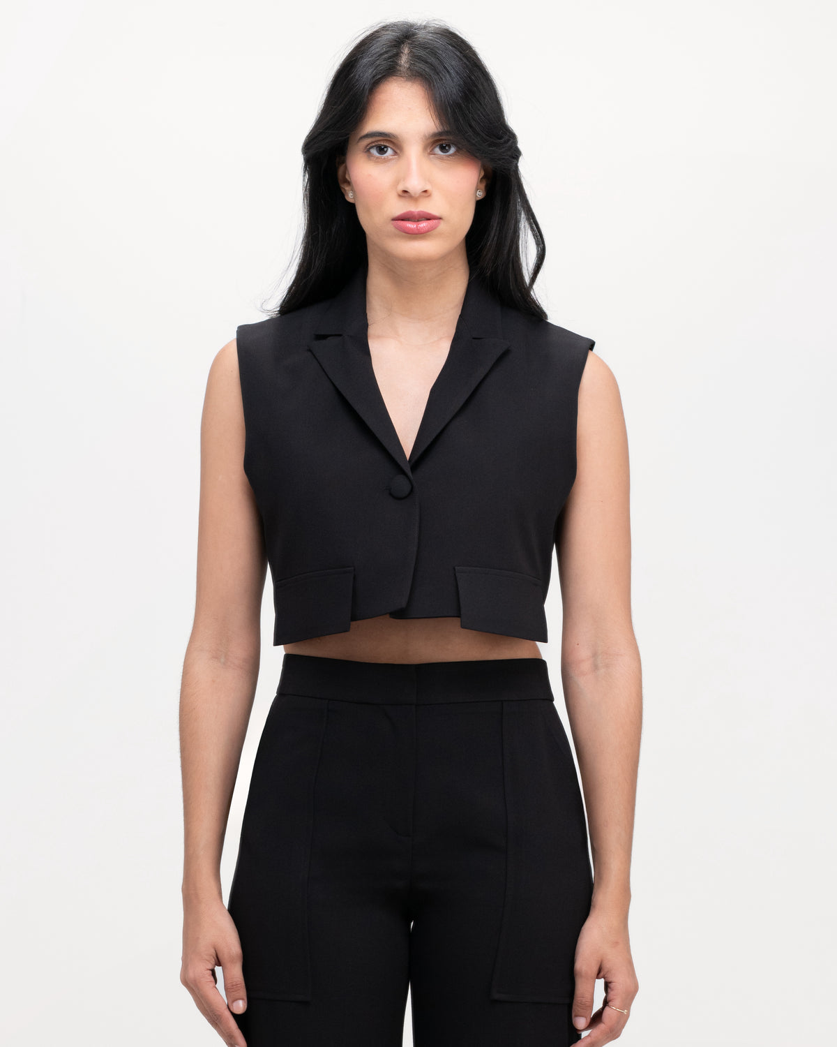 Blazer 15-5803 in Negro, front close-up